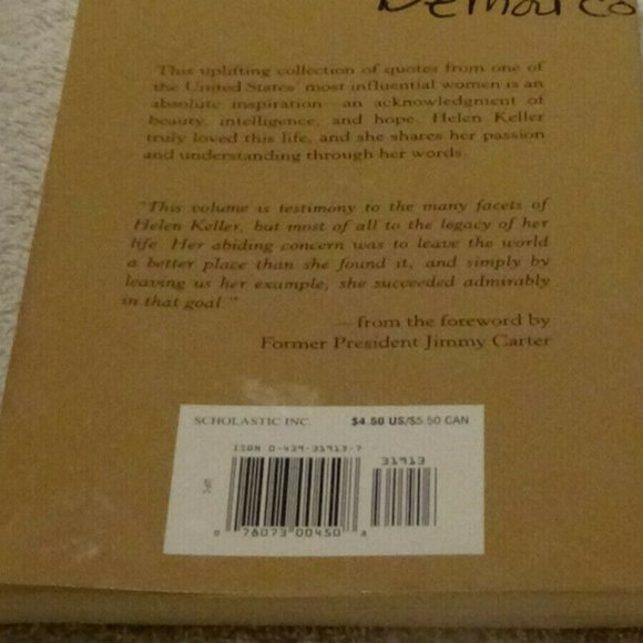 To Love This Life By Quotations Helen Keller Forwarded by Jimmy Carter Romance - Picture 4 of 4